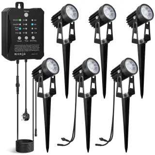 6 Garden Lights